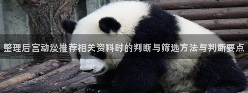 动漫资源:整理后宫动漫推荐相关资料时的判断与筛选方法与判断要点